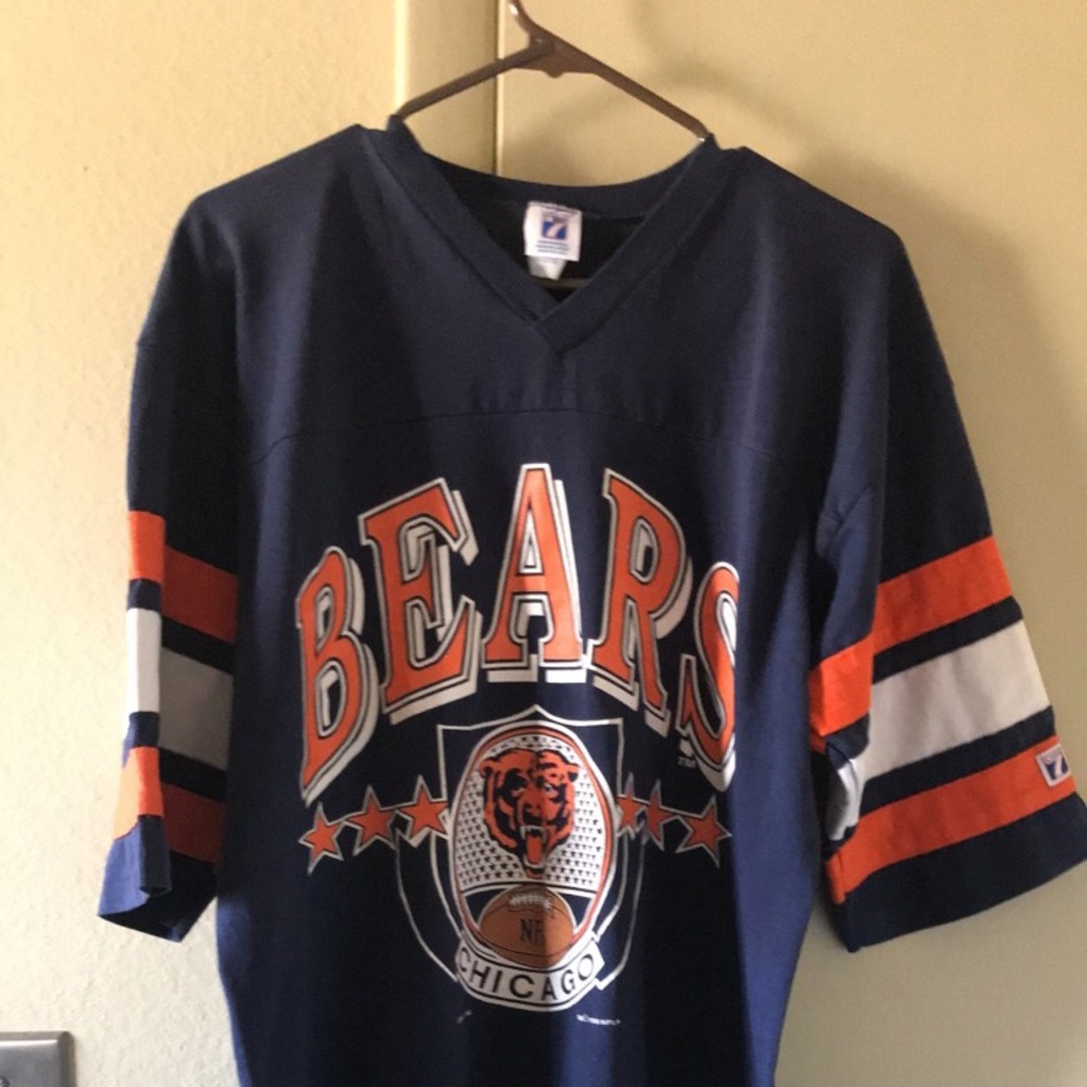 1990 Chicago bears tee logo 7